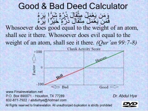 Good and Bad Deed Calculator